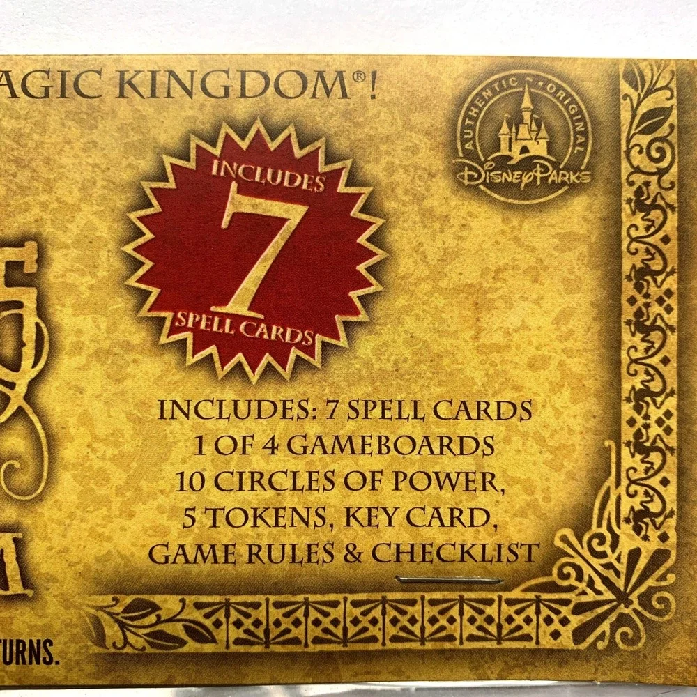 WDW SOTMK Trading Card Game Booster Pack and Gameboard +Bonus New Pack of Cards